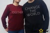 Bluzy dla Par Change the world TOGETHER